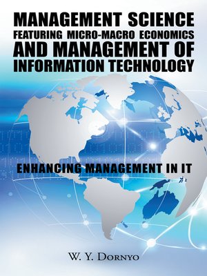 cover image of Management Science Featuring Micro-Macro Economics and Management of Information Technology
